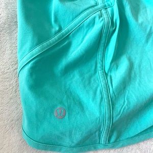 Turquoise shorts